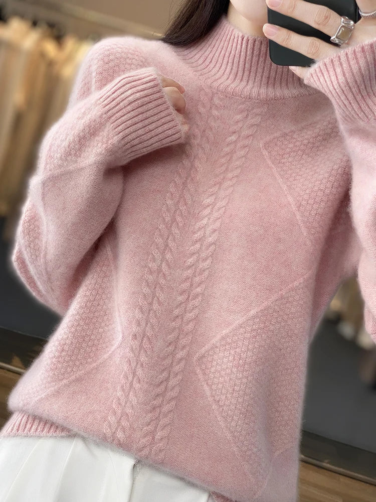 Elisa 100% Merino Wool Sweater