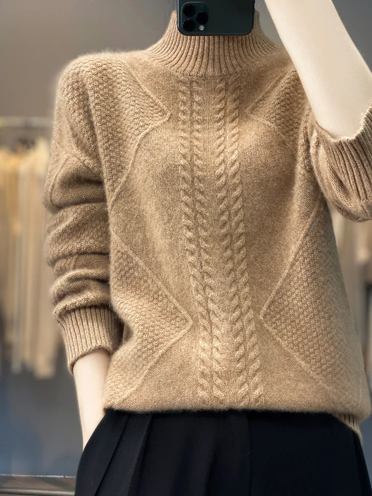 Elisa 100% Merino Wool Sweater