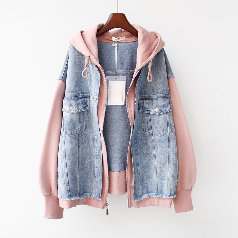 Erika Denim Hoodie