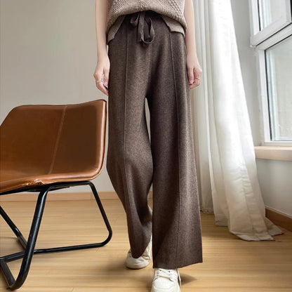 Manuela Relaxed Wool Trouser