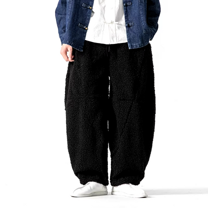 Teodoro Plush Fleece Sweatpants