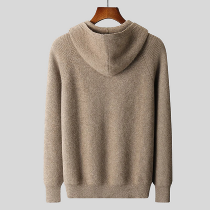 Alessandro Royal Cashmere Merino Wool Zip-Up