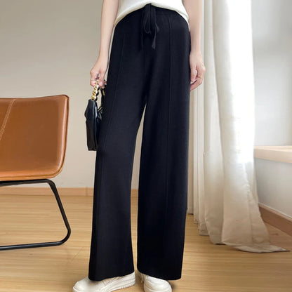 Manuela Relaxed Wool Trouser