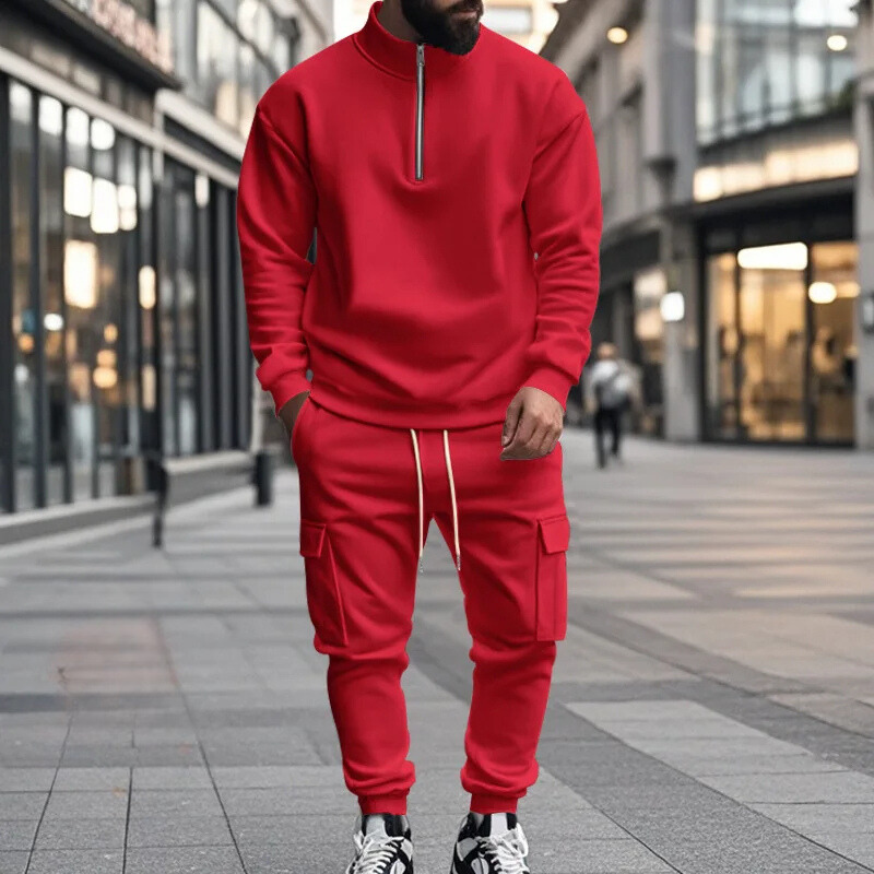 Ciccio -  Quarter Zip Tracksuit Set