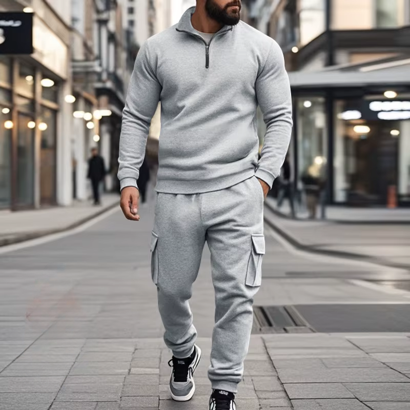 Ciccio -  Quarter Zip Tracksuit Set