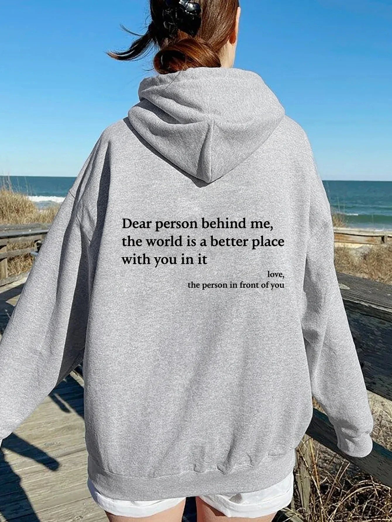 Behind me hoodie