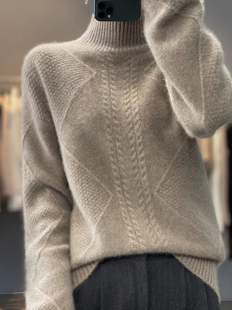 Elisa 100% Merino Wool Sweater