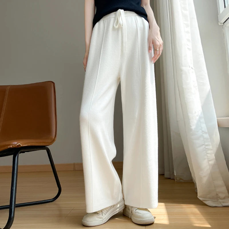 Manuela Relaxed Wool Trouser