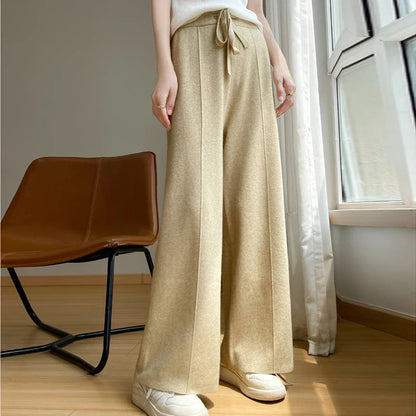 Manuela Relaxed Wool Trouser