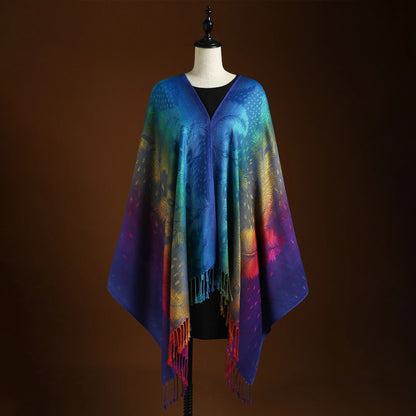 Giulia Boho Cashmere Wrap