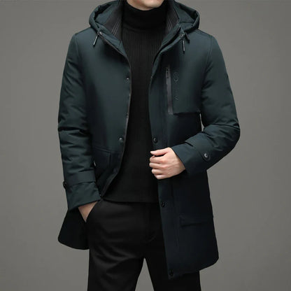 Alberto Monogram Down Coat