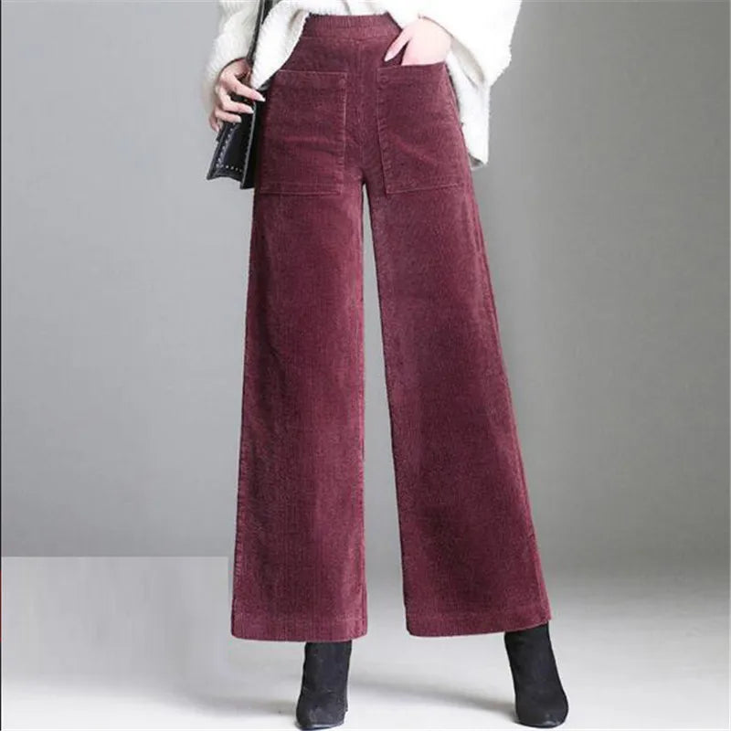 Sara Corduroy Flare Pants