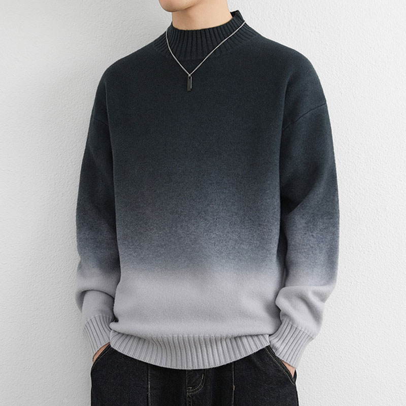 Pull ras du cou en tricot Gioele