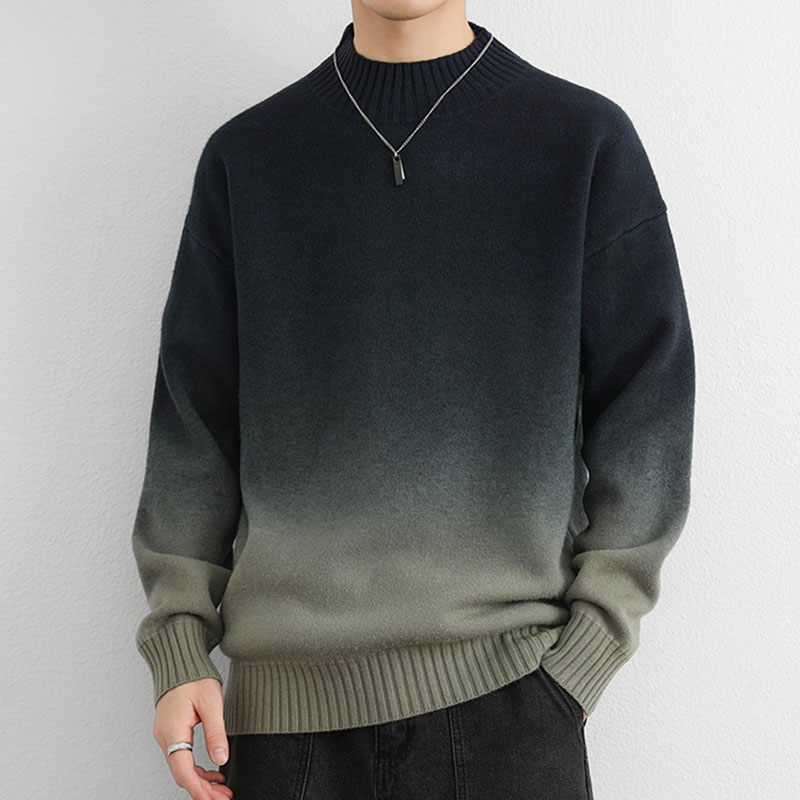 Pull ras du cou en tricot Gioele