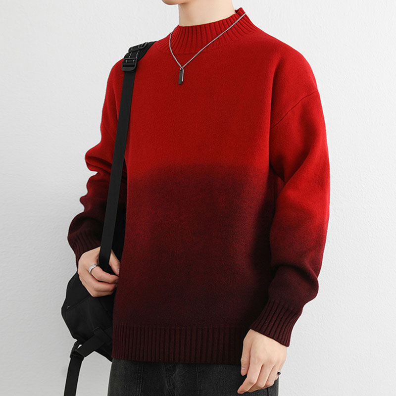 Pull ras du cou en tricot Gioele