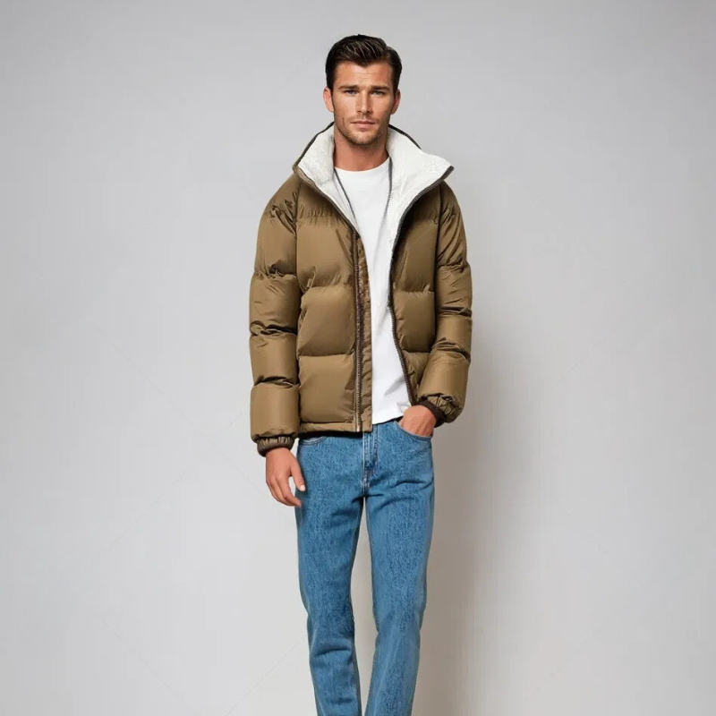 Fausto Fleece Lined Puffer Jacket