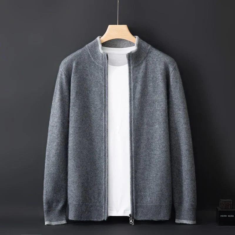 Lorenzo Cashmere Zip Jacket