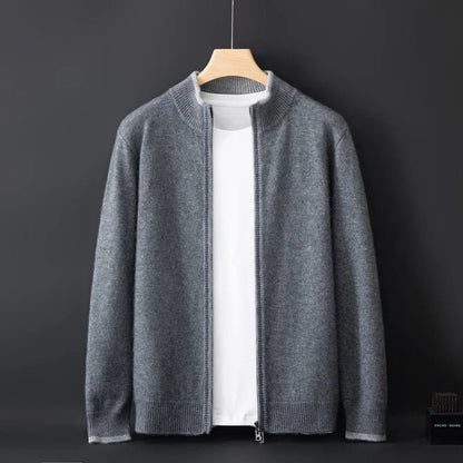 Lorenzo Cashmere Zip Jacket