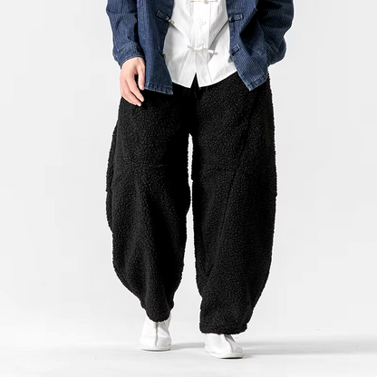 Teodoro Plush Fleece Sweatpants