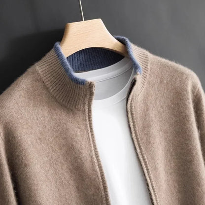 Lorenzo Cashmere Zip Jacket