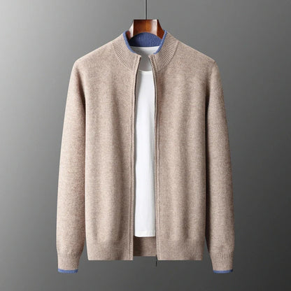 Lorenzo Cashmere Zip Jacket