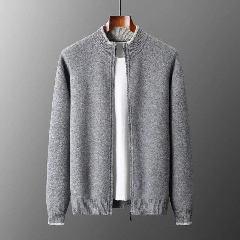 Lorenzo Cashmere Zip Jacket