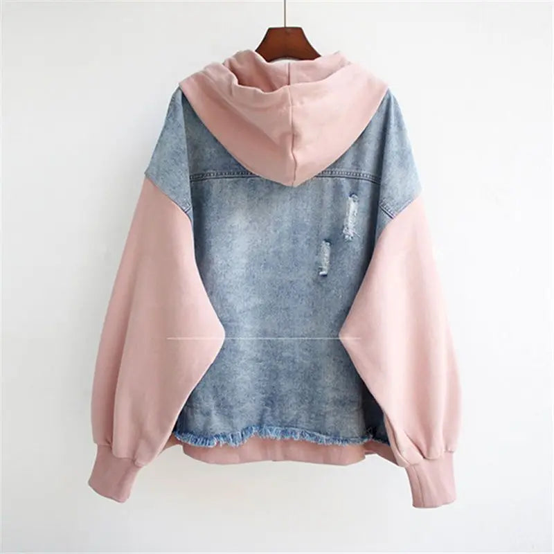 Erika Denim Hoodie