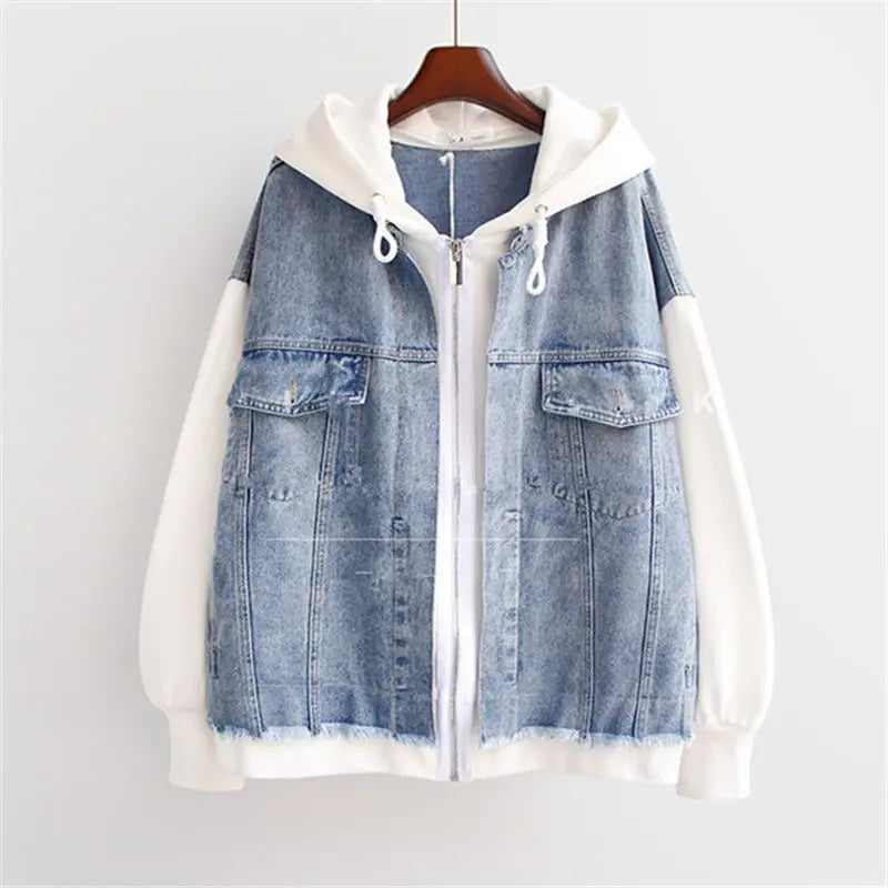 Erika Denim Hoodie