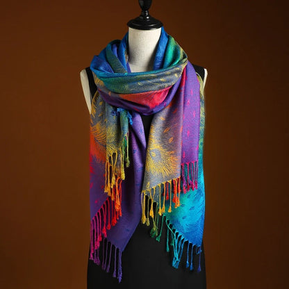 Giulia Boho Cashmere Wrap