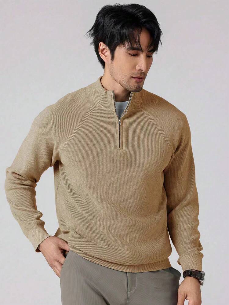 Luca Casual Zip Sweater