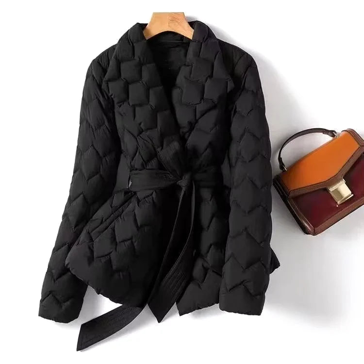 Tahari Quilted Coat