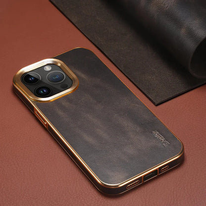 Leonardo Leather iPhone Case