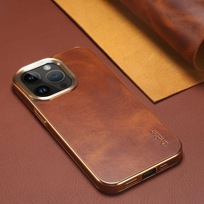 Leonardo Leather iPhone Case