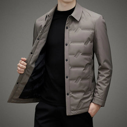 Matteo Monogram Down Blazer