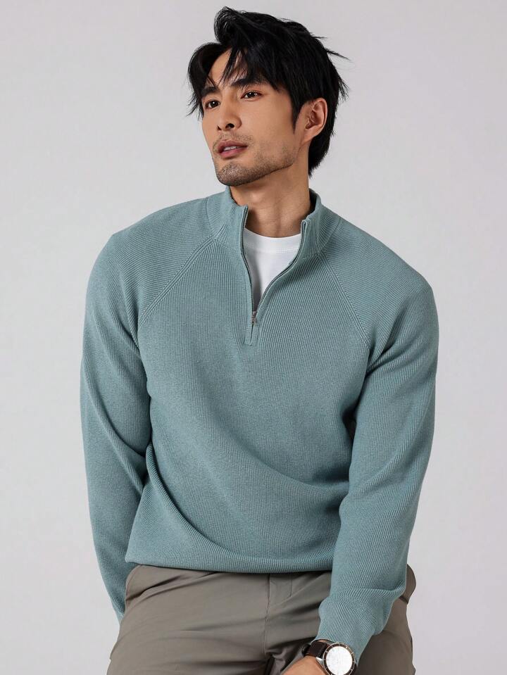 Luca Casual Zip Sweater