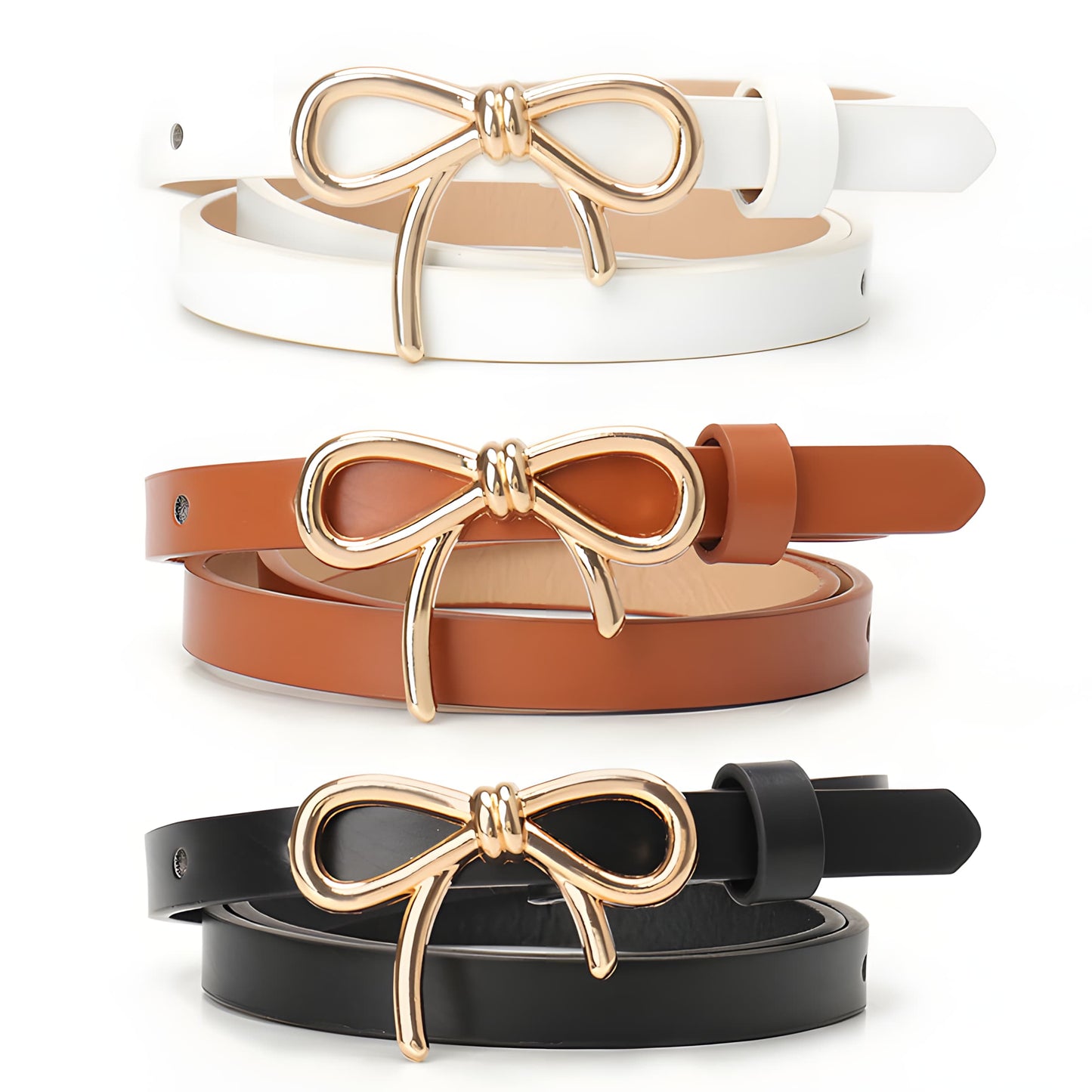 Eva Ribbon Bow Belt