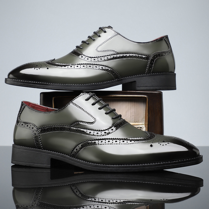 Ernesto Leather Brogue Dress Shoes