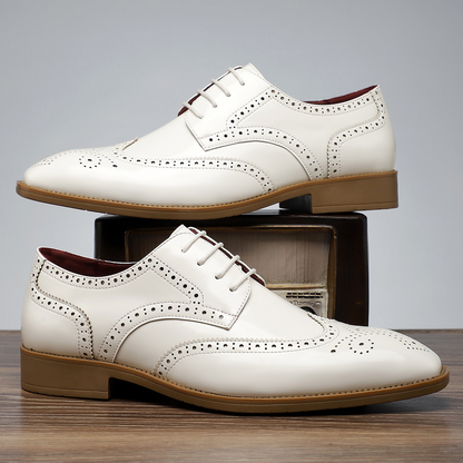 Ernesto Leather Brogue Dress Shoes