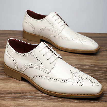 Ernesto Leather Brogue Dress Shoes