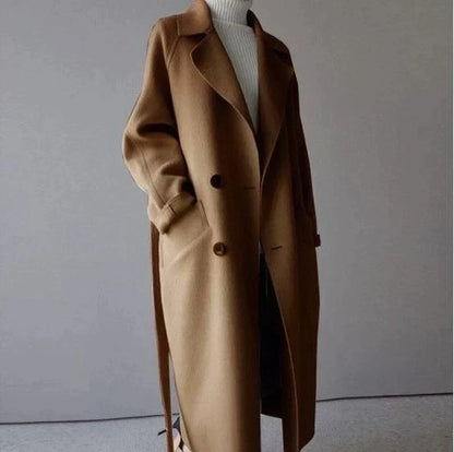 Brigida Longline Wool Coat