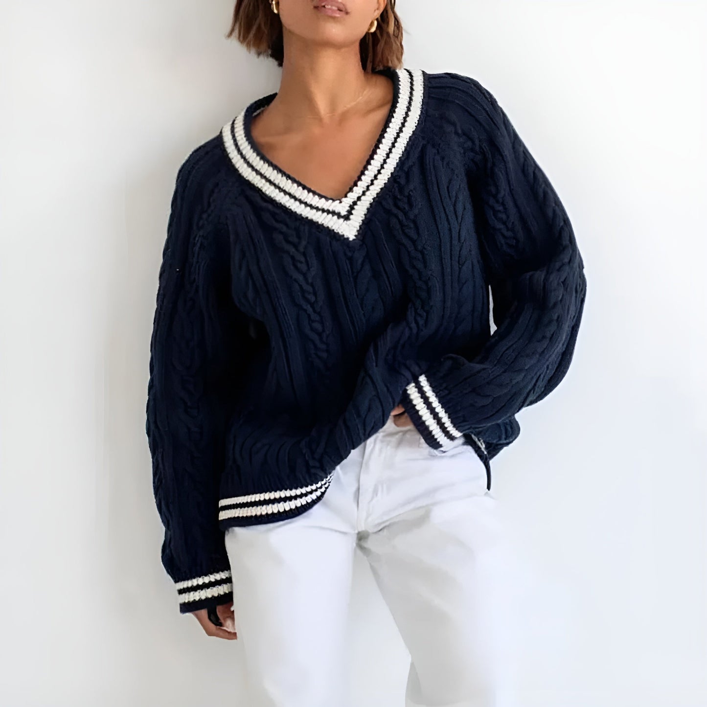 Lillia Cable-Knit Sweater