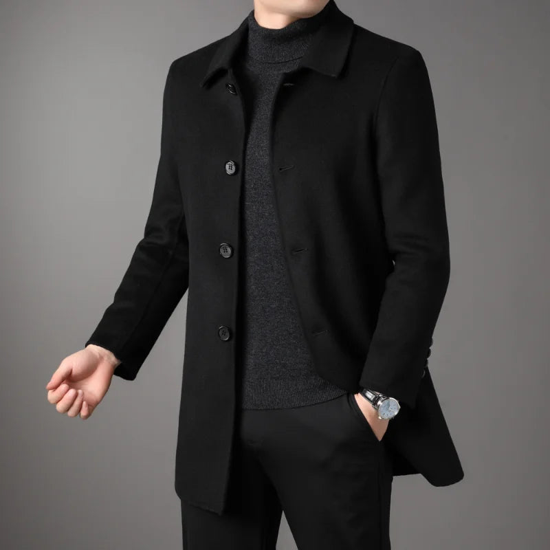 Emanuele Wool Overcoat