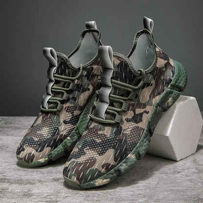 Sandro Camo Sneakers