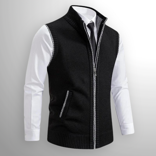 Felice Full-Zip Sweater Vest