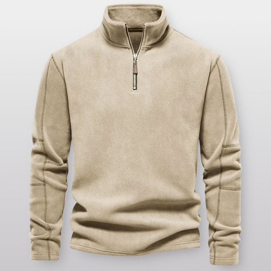 Alberto Quarter-Zip Fleece Pullover