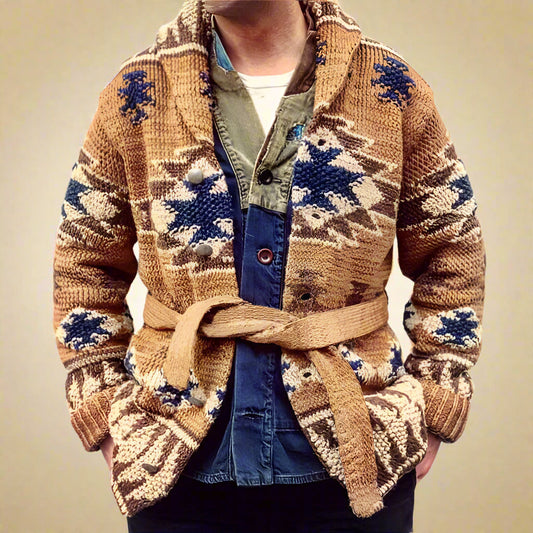 Luigi Belted Cardigan