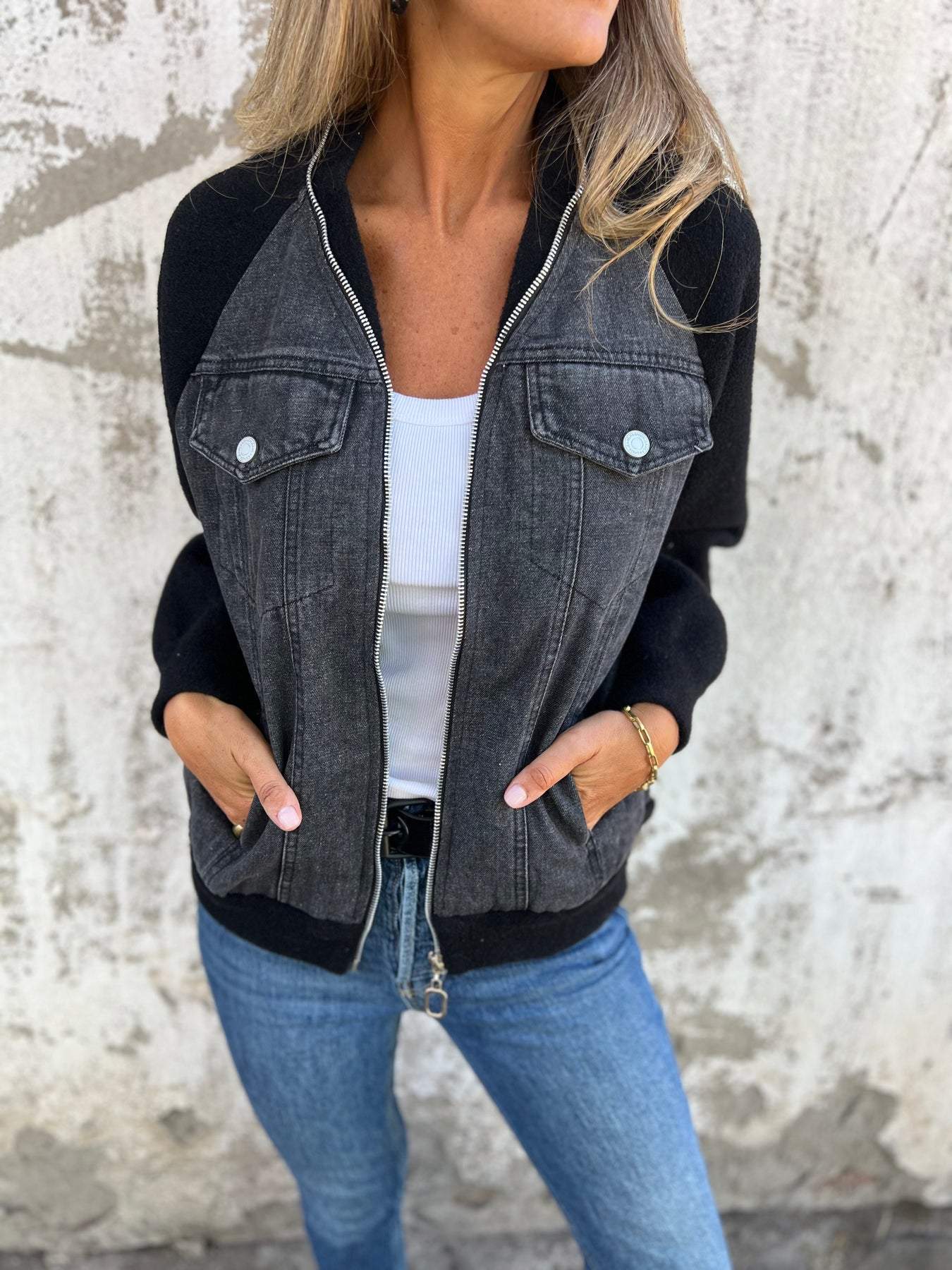 Sofia Stylish Denim Jacket