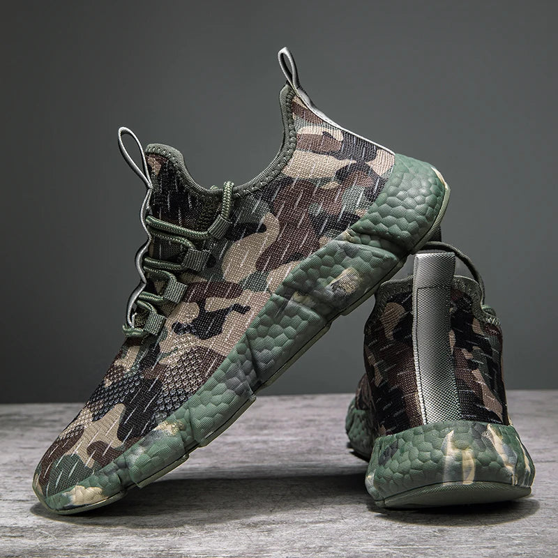 Sandro Camo Sneakers