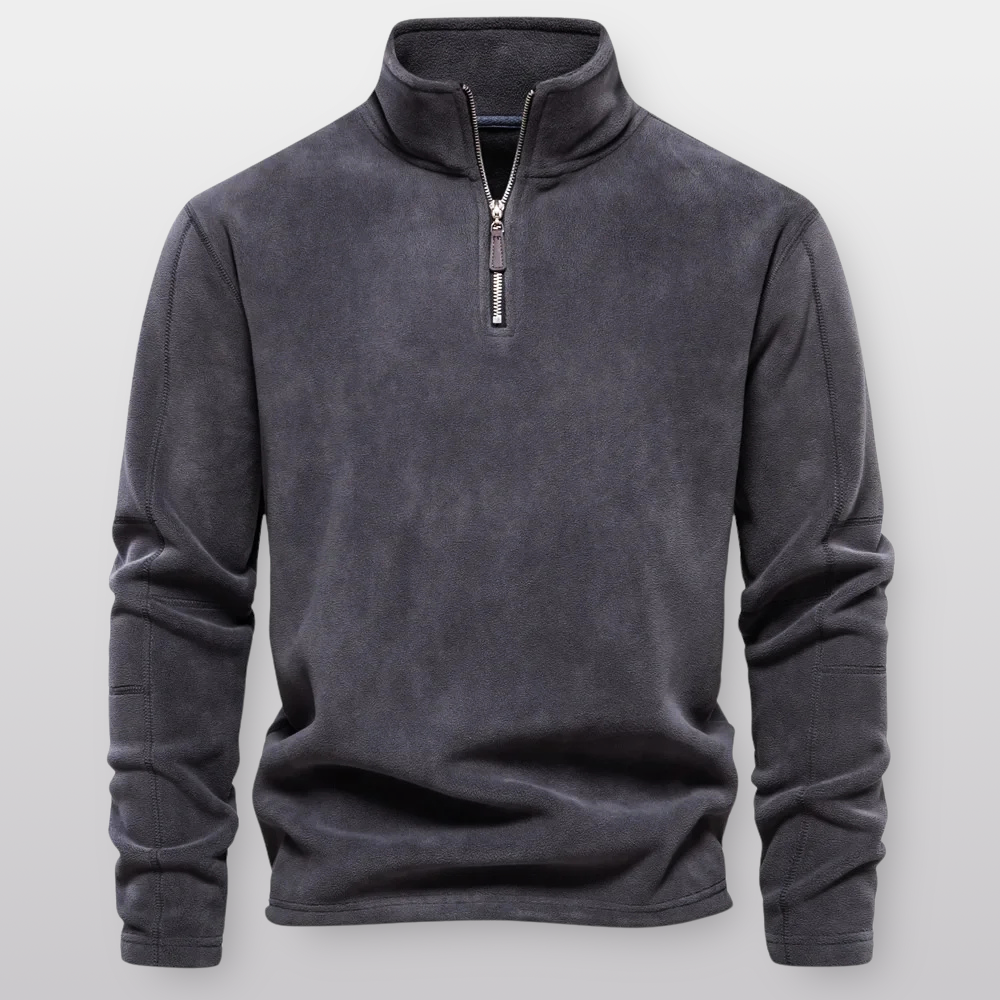 Alberto Quarter-Zip Fleece Pullover