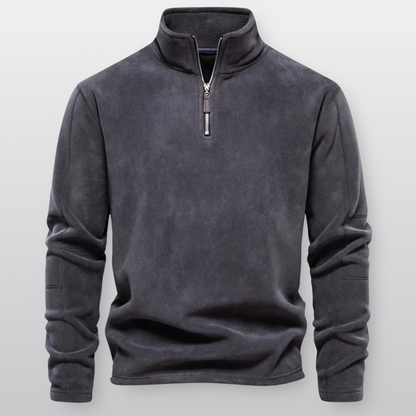 Alberto Quarter-Zip Fleece Pullover